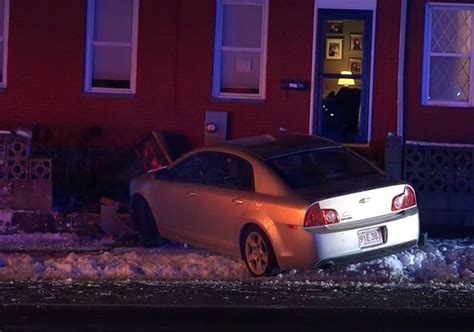 Driver Cited After Crashing Through Brick Wall In Fall River Fall