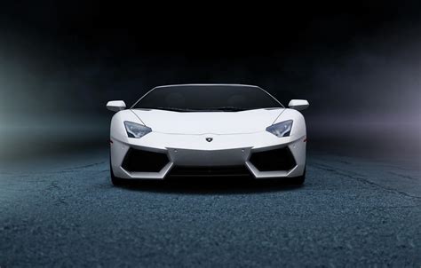 Wallpaper white, Lamborghini, before, white, Lamborghini, front, LP700-4, Aventador for mobile ...