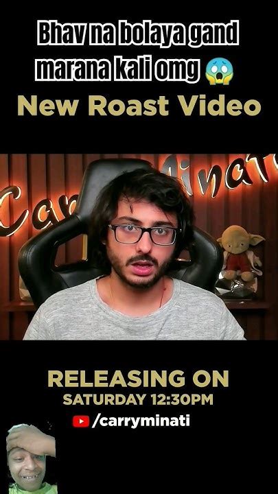 Carryminati Roast Video In Bhav 😱🤣🤯😰😂🥵 Shorts Carryroaster Sharktank