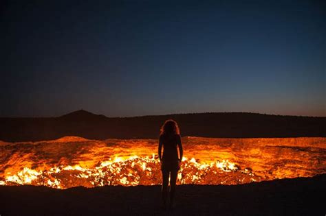 燃燒50年看過此生無憾 土庫曼「地獄之門」要關了？ 國際 中時新聞網