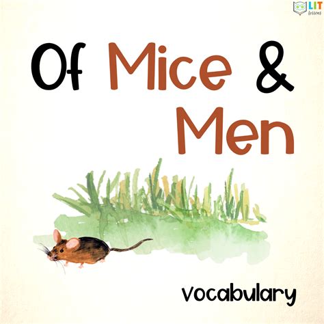 Of Mice And Men Chapter Vocabulary Worksheet Esl Worksheet By