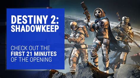 Destiny 2 Shadowkeep Gameplay Opening 21 Minutes YouTube