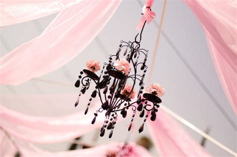 Chá de Lingerie Pink e Preto Casamento Criativo