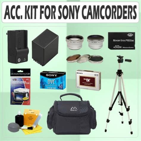 Deluxe Accessory Outfit for the Sony Handycam Camcorder HDR-HC5/ HDR ...