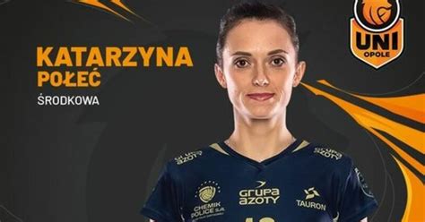 Katarzyna Połeć w UNI Opole Polska Liga Siatkówki