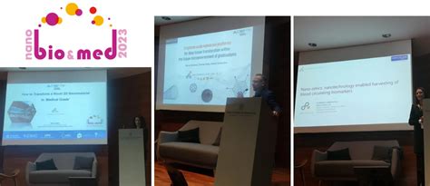 Three Invited Presentations From Nanomedicine Lab In Nanobiomed2022