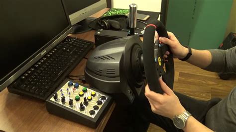 Thrustmaster T300 крепление руля - YouTube