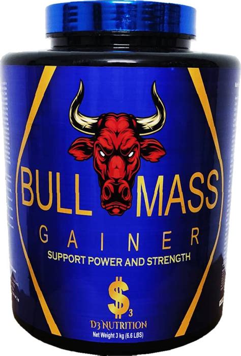 Dollar3 Nutrition Bull Mass Gainer For Super Mass Gain Inspired By Usa