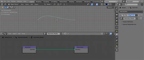 Filling A Curve With The Number Of Objects With Blender Geometry Nodes