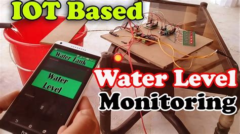 Arduino iot Project: iot Water level monitoring using Ultrasonic Sensor + Nodemcu esp8266 ...