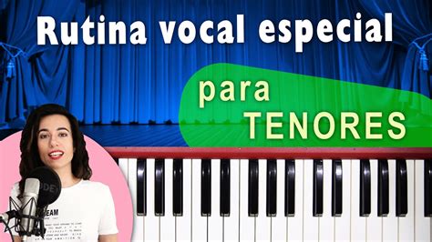 Ejercicios De Vocalización Para Tenores🎵 Calentamiento Vocal Para