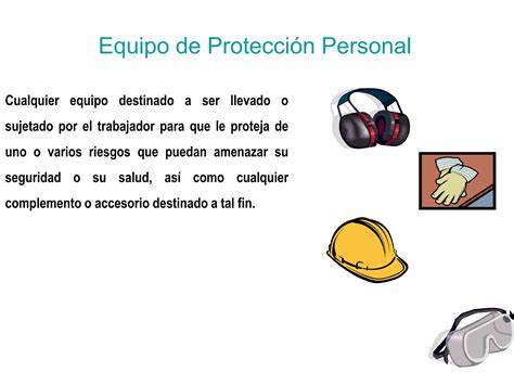 Equipos De Proteccion Personal En Power Point Ppt