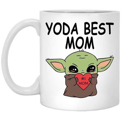 Yoda Best Mom Mugs Allbluetees