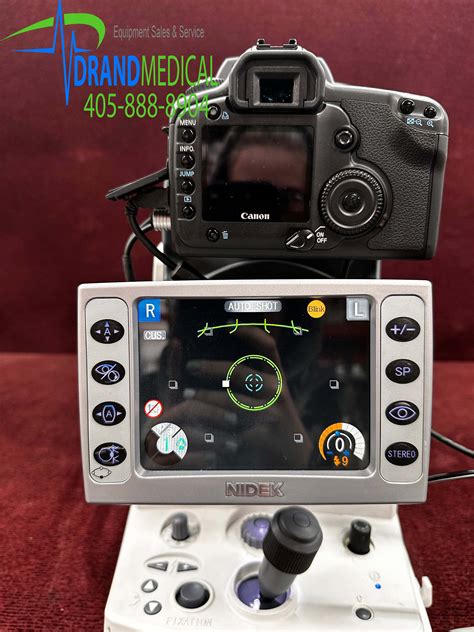 Nidek Afc 210 Auto Fundus Camera With Canon Eos 5d Camera C3 2 Medsold