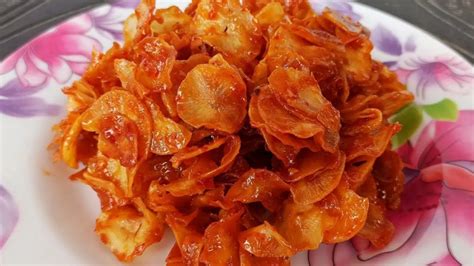 Resep Keripik Singkong Pedas Manis Yang Enak Dan Renyah Youtube