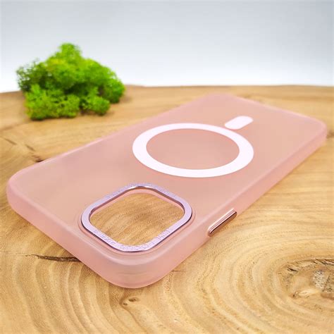 Матовый чехол Baseus Smoke case Matte with MagSafe Iphone 11 Pink, цена ...