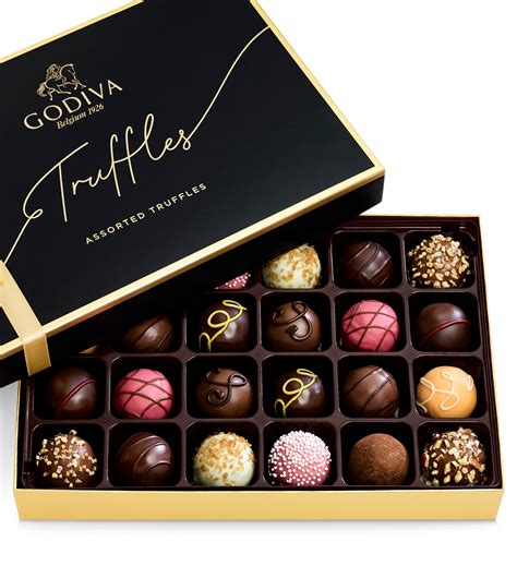 Godiva Signature Truffles Box - 24 Piece | Simply Chocolate