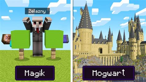 Poprosi Em Losowych Os B Aby Zbudowali Szko Magii W Minecraft