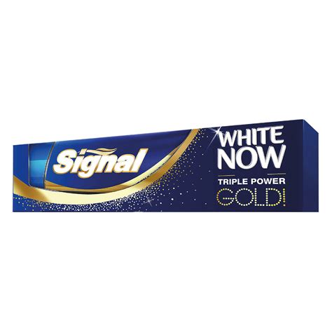 Signal White Now Gold Ml