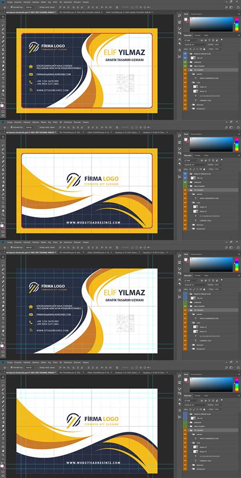 Kurumsal Kartvizit Psd Dizaynstore Dizaynstore Net