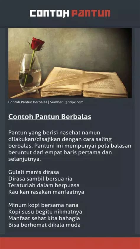 Contoh Pantun Kiasan Dan Maknanya Brainly 53 Koleksi Gambar