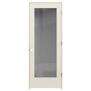 JELD WEN 32 In X 80 In Tria Primed Left Hand Mirrored Glass Molded