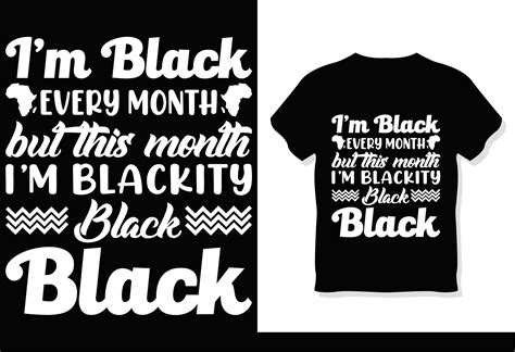 Black History Month T Shirt Design Graphic By Academysmart00 · Creative Fabrica