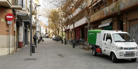 Mejora del pavimento de la calle de Rossend Arús Sants Montjuïc