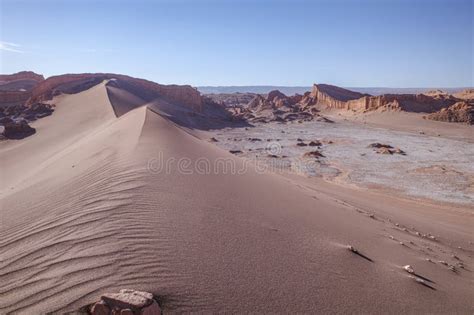 San Pedro De Atacama Chile Nov 29 2023 Sand Dunes And Rock