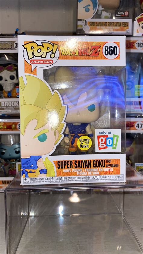 Funko Pop Super Saiyan Goku First Appearance Glow In The Dark 860 EBay