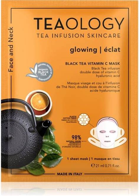 Teaology Black Tea Vitamin C Glowing Sheet Mask Pris