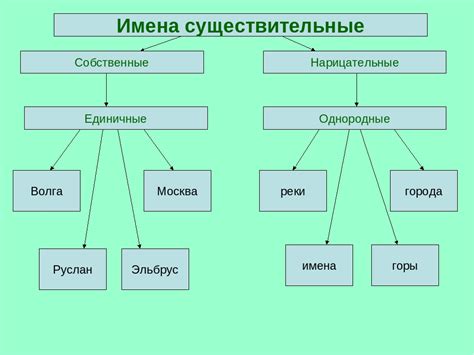 Нарицательное существительное это в русском языке пример