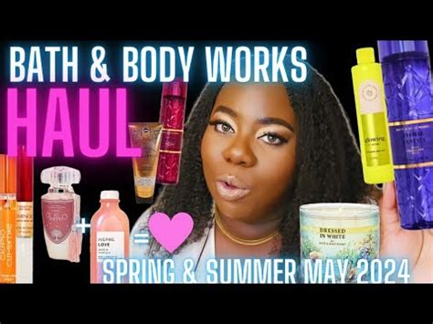 Huge Bath Body Works Haul May Spring Summer Body Mists Butters