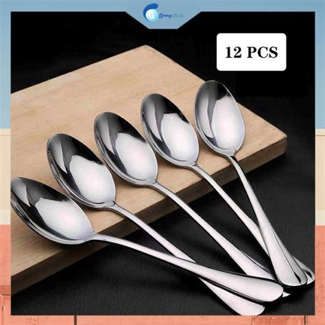 Thick Stain Less Steel Fork Stainless Steel Spoon 12pcs Stainless