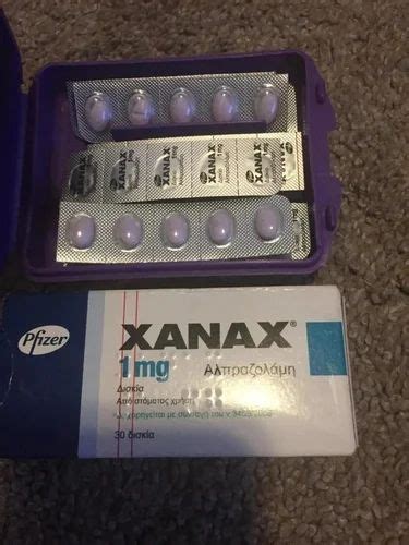 1mg Xanax Alprazolam Tablets Packaging Size 30 Tabletsbox At Rs 2500