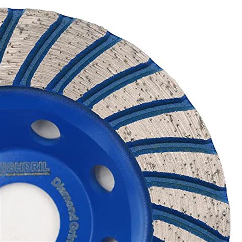 Snapklik Highdril Concrete Diamond Grinding Cup Wheel Turbo