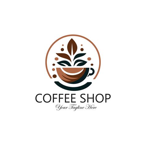 Coffee Shop Logo Template 36023583 Vector Art At Vecteezy