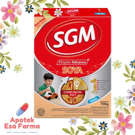 Jual SGM Eksplor SOYA Susu Pertumbuhan 1 5 Thn Madu Vanilla 700gr