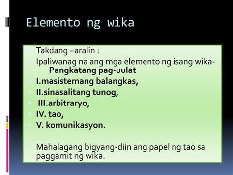 Varayti Ng Wikaupdated Shs Techvoc 1 Week Ppt