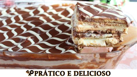 PAVÊ DE NATAL DE CREME CHOCOLATE RECEITAS QUE AMO YouTube