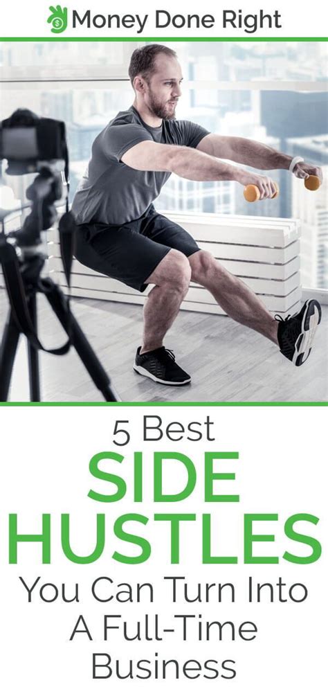 5 Best Side Hustles You Can Turn Into Full Time Businesses Side