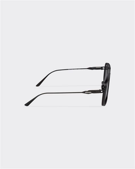 Polarized Black Lenses Prada Eyewear Collection Sunglasses Prada