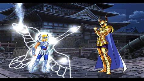 Hyoga Cygnus Vs Shura Saint Seiya Mugen Street Fighter Hd 123