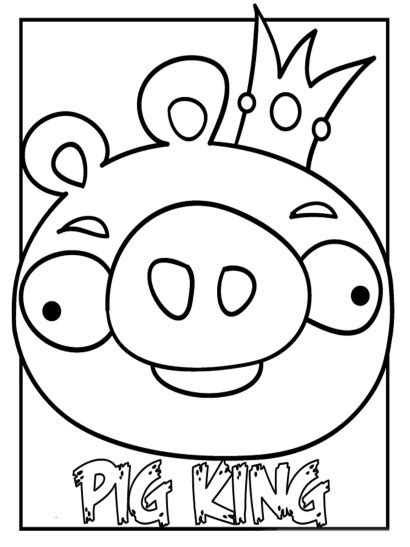 Angry Birds Pig Coloring Pages at GetDrawings | Free download