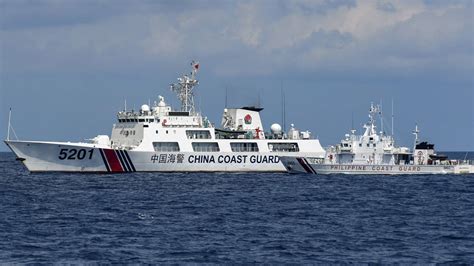 Philippine Coast Guard Accuses Chinese Boats Of Dangerous Maneuvers