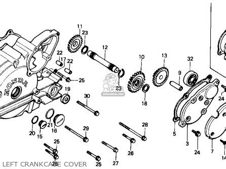 Honda TRX350 FOURTRAX 4X4 1986 G USA Parts Lists And Schematics