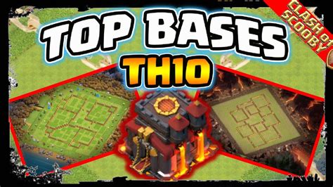 2 TOP 6 DES MEILLEURES BASES HDV 10 Top Bases TH10 Rush Et GDC