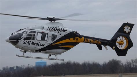 N308ME STAT MedEvac EC135T2 Landing YouTube