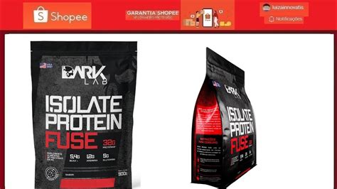 Whey Isolate Protein Fuse Novos Sabores 1 8kg 900g Refil Dark Lab Com