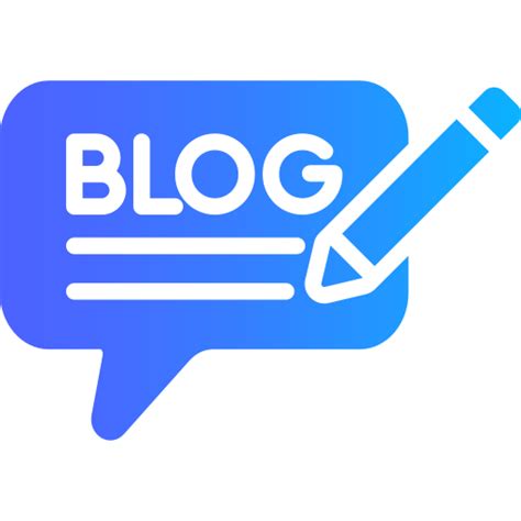Blog Free Icon